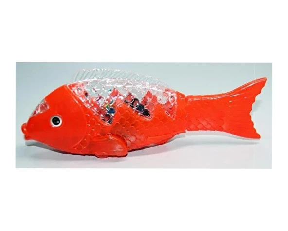 Can Ali Toys Işıklı Pilli Kırmızı Balık CNL-7777