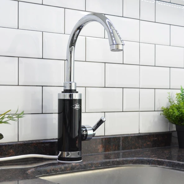 Elektrikli Sıcak Musluk Ani Su Isıtıcı Termal Şofben Musluk ASG-4P - 3