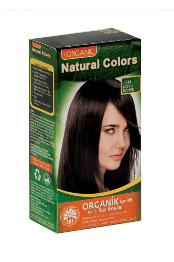 Organic Natural Colors Saç Boyası