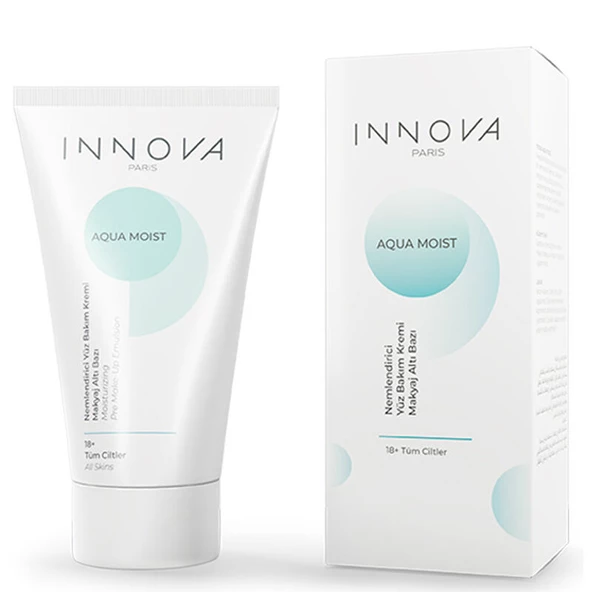 İnnova Aqua Moist Nemlendirici 50 mlSu bazlı nemlendirici makyaj altı