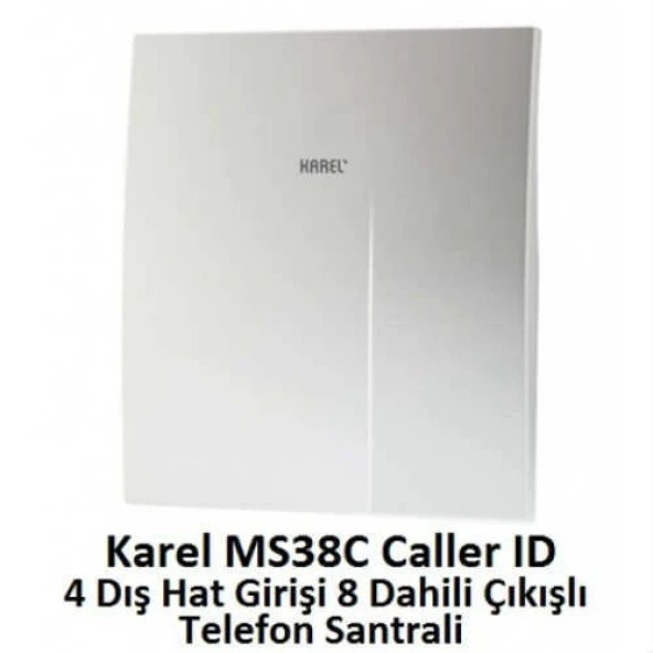 Karel MS38C 4/8 KapasiteTelefon Santral Cihazı