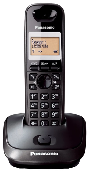 Panasonic KX-TG2511 Siyah Telsiz Telefon - Resim 2