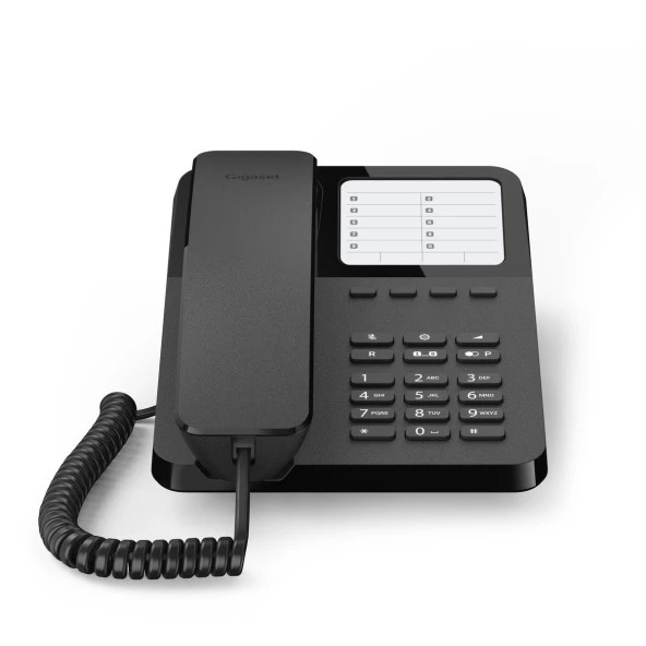 Gigaset DESK 400 Kablolu Telefon Siyah