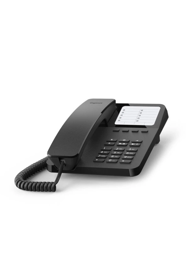 Gigaset DESK 400 Kablolu Telefon Siyah