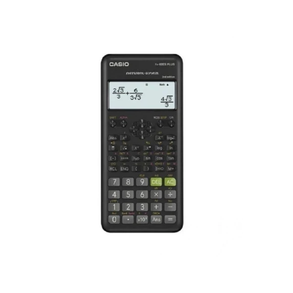 Casio FX-82ES Plus 2.Versiyon 252 Fonksiyonlu Bilimsel Hesap Makinası