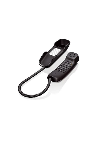 Gigaset DA210 Kablolu Duvar Telefonu Siyah - 4