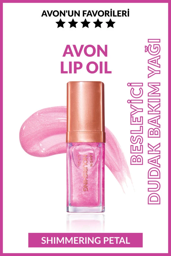 AVON,True Nourishing Dudak Yağı 7 Ml. Shimmering Petal