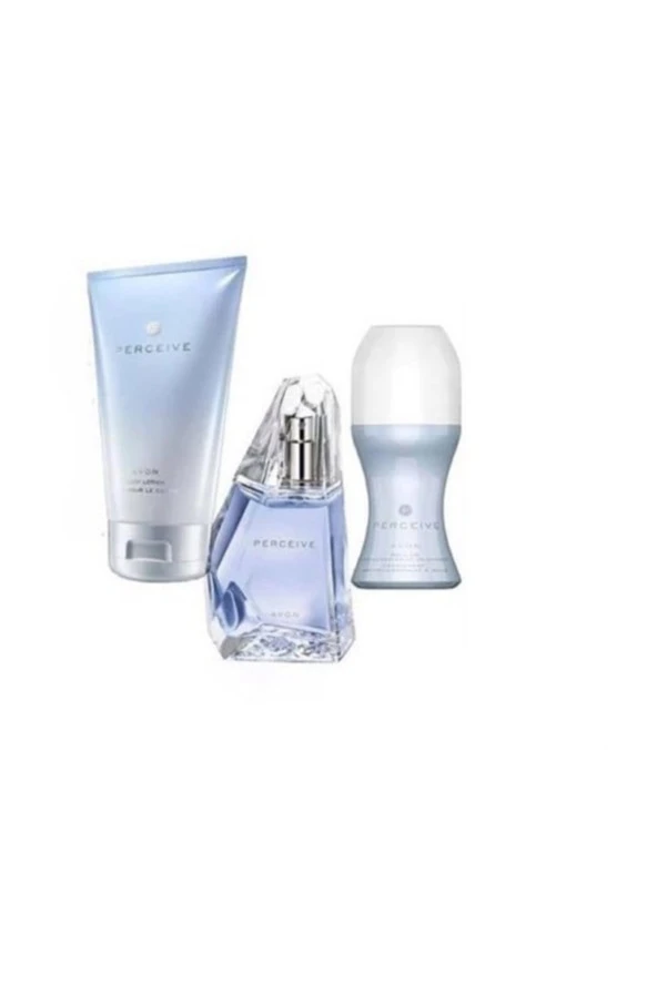 AVON,Perceive Edp 50 Ml Bayan Parfüm + Losyon + Roll-on