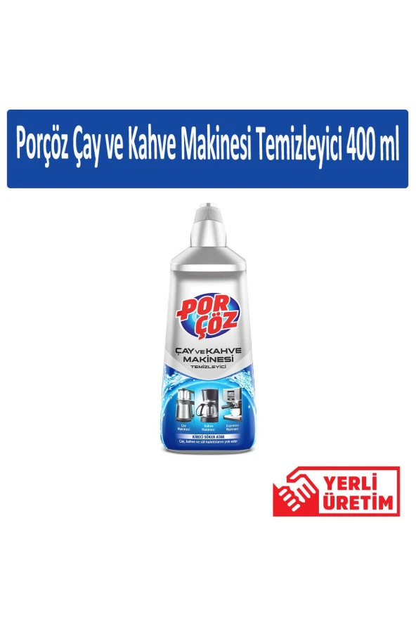 Porçöz Çay ve Kahve Makinesi Temizleyici 400 ml