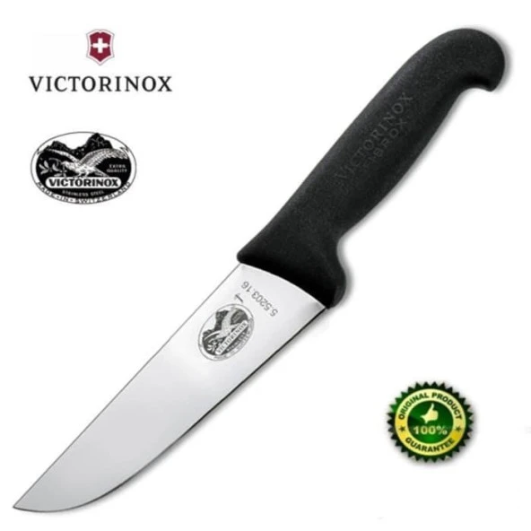 Victorinox 16cm Kasap Bıçağı 5.5203.16 Siyah - 5