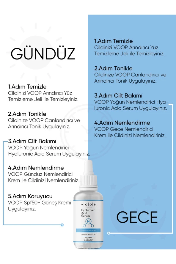 Hyaluronik Asit Serum - 30 ml Derinlemesine Yoğun Nemlendirici Yüz Bakımı2 Hyaluronic Acid B5 - 4