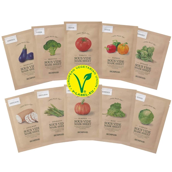 Skinfood Cabbage Sous Vide Mask Sheet - 2