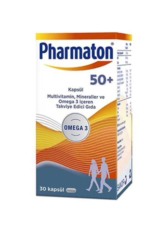 Pharmaton 50 Plus 30 Kapsül