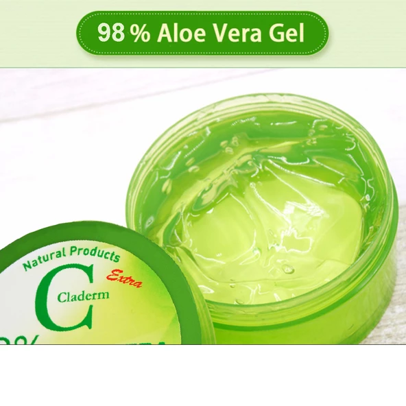 CLADERM ALOE VERA EXTRA JEL 300ML - Resim 4