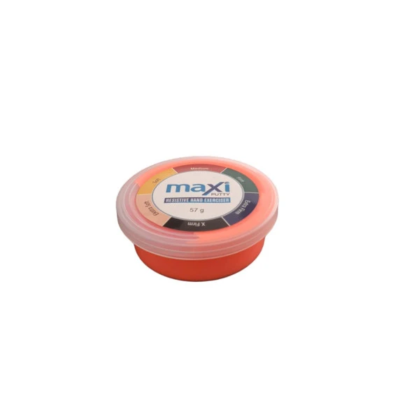 Maxi Putty El Egzersiz Hamuru 57 gr Kırmızı Renk (hafif)