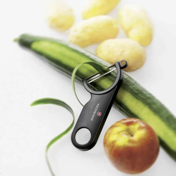 Victorinox Patates Salatalık Soyacağı Siyah 7.6073.3 - 2