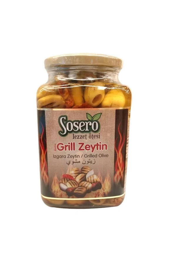 SOSERO IZGARA GRIL ZEYTIN 1KG CAM