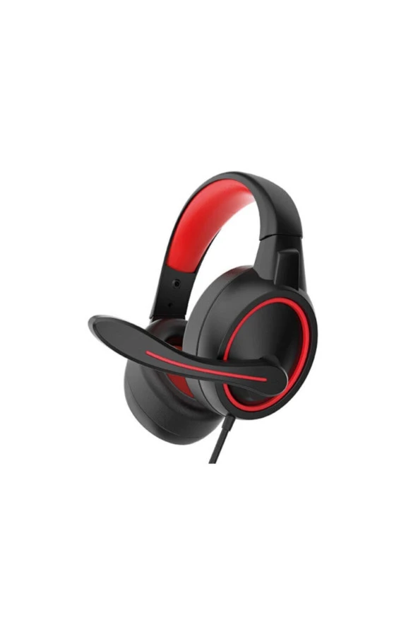 Sn-gx1 Ergo Siyah-kırmızı 3,5mm Gaming Oyuncu Mikrofonlu Kulaklık