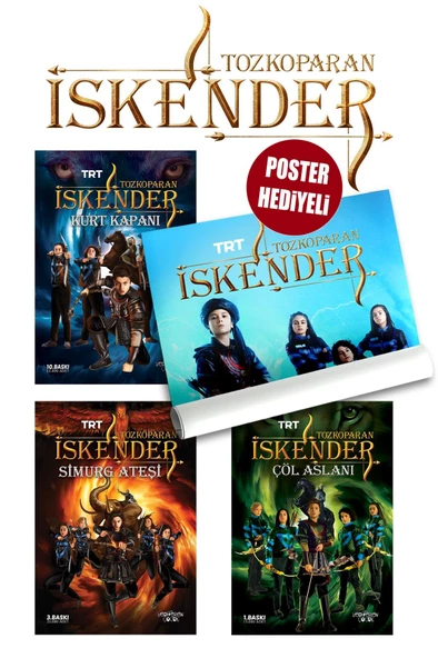 Tozkoparan İskender 3 Kitap Set (Poster Hediyeli)