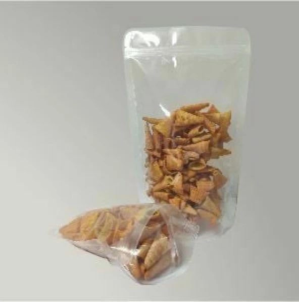 Şeffaf Ki̇li̇tli̇ Doypack 13x22+4 Cm 250 Gr 100 Adet - Resim 3