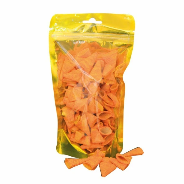 Gold Şeffaf Metalize Kilitli Doypack 11x18+3,5 Cm 100 Gr 100 Adet - Resim 2