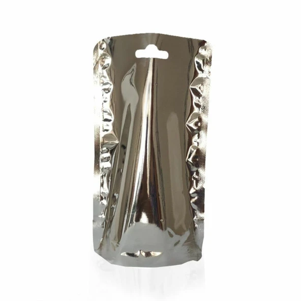 Şeffaf Metalize Kilitsiz Doypack 11x18+3,5 Cm 100 Gr 100 Adet - Resim 2