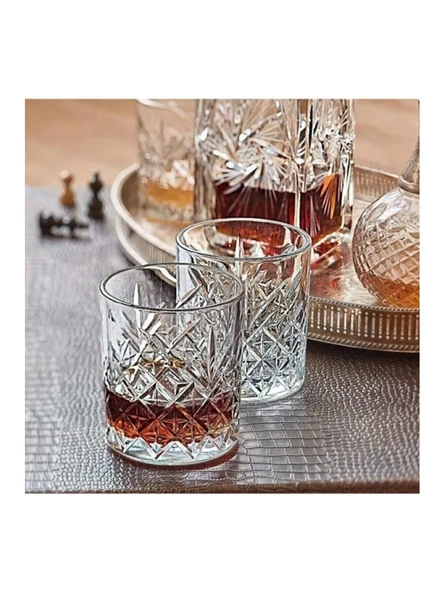 Paşabahçe 52810 Timeless Viski Bardağı 205 cc 4'lü - Resim 4