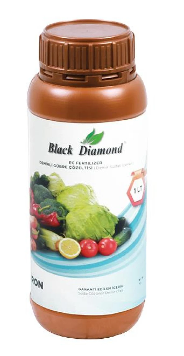 Organiksa Black Diomand İron (1 litre) - 2
