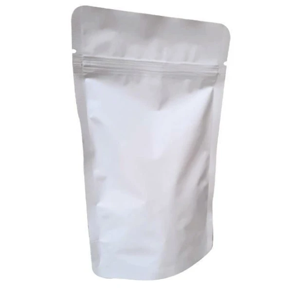 Beyaz Alümi̇nyum Ki̇li̇tli̇ Doypack 11x18+3,5 Cm 100 Gr 100 Adet - Resim 4