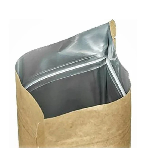 Kraft Alümi̇nyum Ki̇li̇tli̇ Doypack 16x27+4,5 Cm 500 Gr 100 Adet - Resim 3