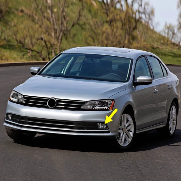 VW Jetta Makyajlı 2015-2018 Ön Sol Sis Farı 5C7941699R