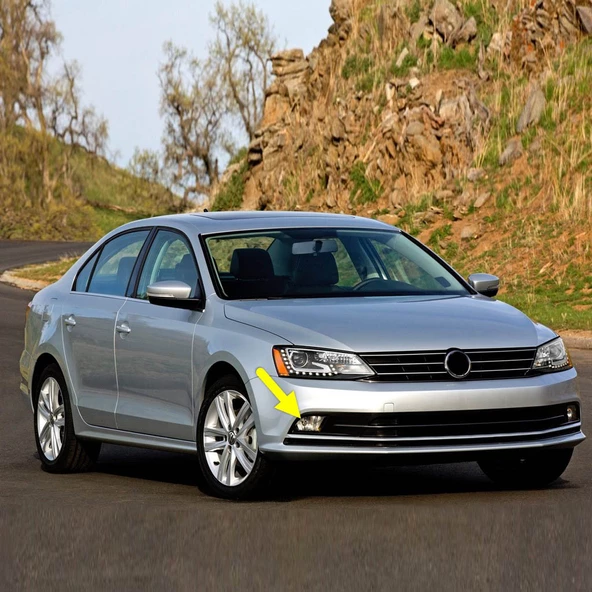 VW Jetta Makyajlı 2015-2018 Ön Sağ Sis Farı 5C7941700R ürün görseli 1