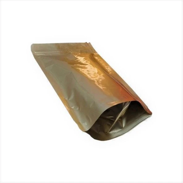 Gold Alümi̇nyum Ki̇li̇tli̇ Doypack 11x18+3,5 Cm 100 Gr 100 Adet - 4