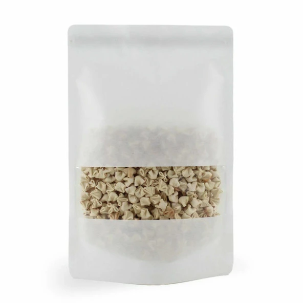 Beyaz Kraft Dar Pencereli̇ Ki̇li̇tli̇ Doypack 20x30+5 Cm 1000 Gr 1000 Adet