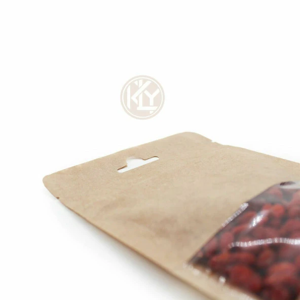 Kraft Dar Pencereli̇ Ki̇li̇tli̇ Doypack 11x18+3,5 Cm 100 Gr 1000 Adet - Resim 4