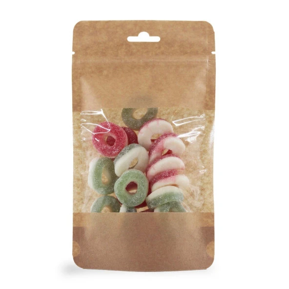 Kraft Geni̇ş Pencereli̇ Ki̇li̇tli̇ Doypack 13x22+4 Cm 250 Gr 100 Adet ürün görseli