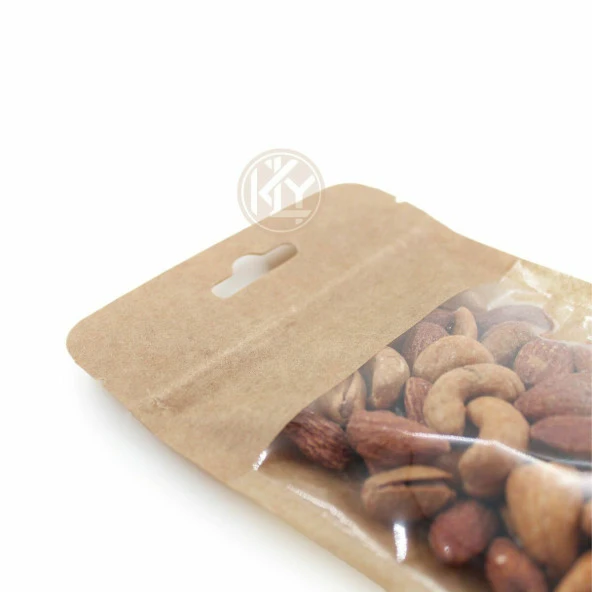 Kraft Geni̇ş Pencereli̇ Ki̇li̇tli̇ Doypack 11x18+3,5 Cm 100 Gr 1000 Adet - Resim 4