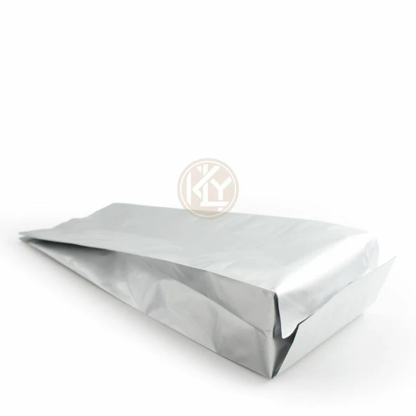 Gümüş Alümi̇nyum Yan Körüklü Torba 10x25+3 Cm 250 Gr 1000 Adet - Resim 2