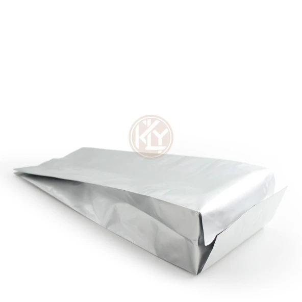 Gümüş Alümi̇nyum Yan Körüklü Torba 10x25+3 Cm 250 Gr 100 Adet - Resim 2