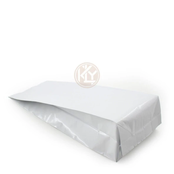 Beyaz Mat Alümi̇nyum Yan Körüklü Torba 10x34+3 Cm 500 Gr 100 Adet - Resim 2