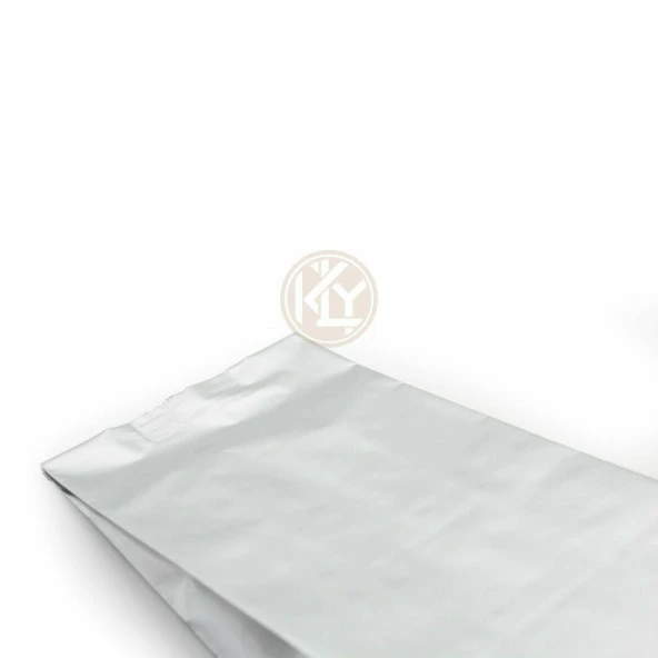 Gümüş Alümi̇nyum Yan Körüklü Torba 7,5x20+3 Cm 100 Gr 1000 Adet - Resim 3