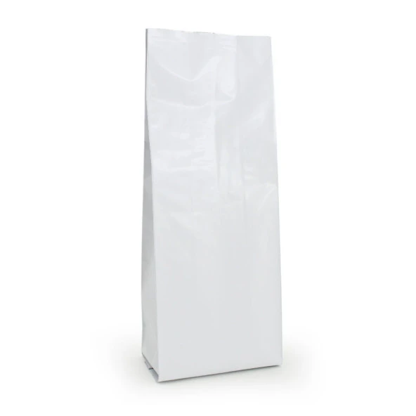 Beyaz Mat Alümi̇nyum Yan Körüklü Torba 10x34+3 Cm 500 Gr 1000 Adet - 1