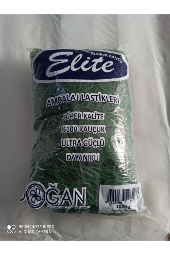 Paket Ambalaj Lastik 1 Kg - Sarı