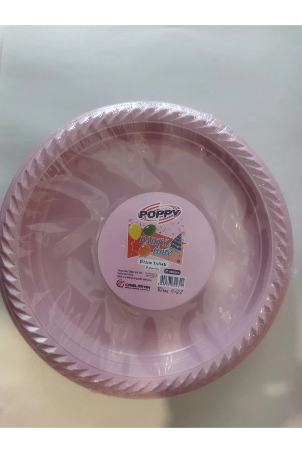 Pembe Renkli Tabak 1 Pk 25 Adet