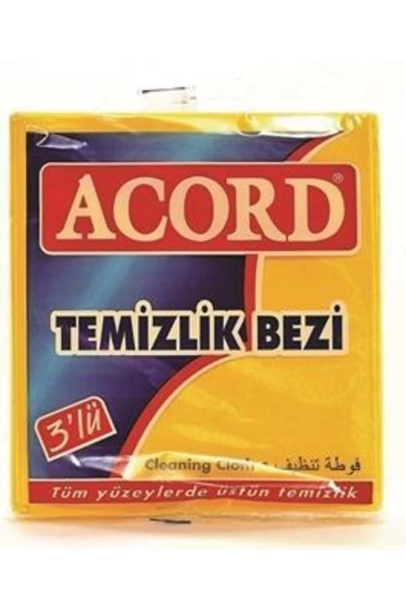 3lü Temizlik Bezi 1 Adet