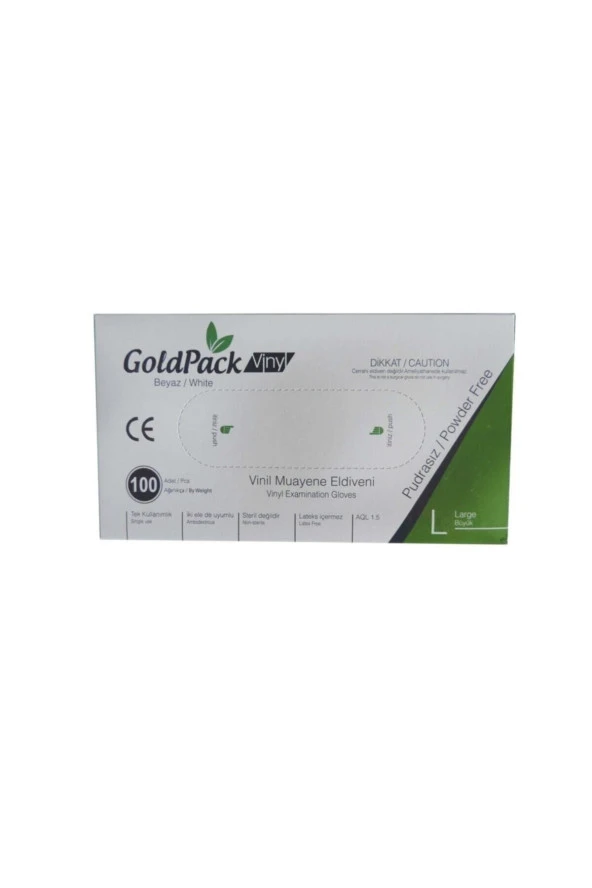 Vinily Pudrasız Eldiven Large Beden 100 Lü 1 Pkt - 2