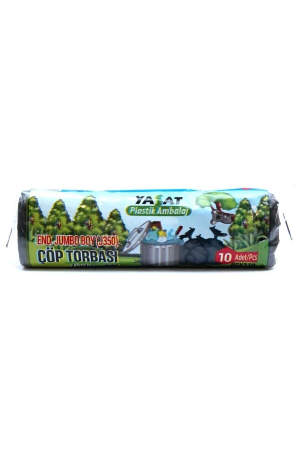 Çöp Torbası Jumbo Boy J350 10 Adet 20 Paket