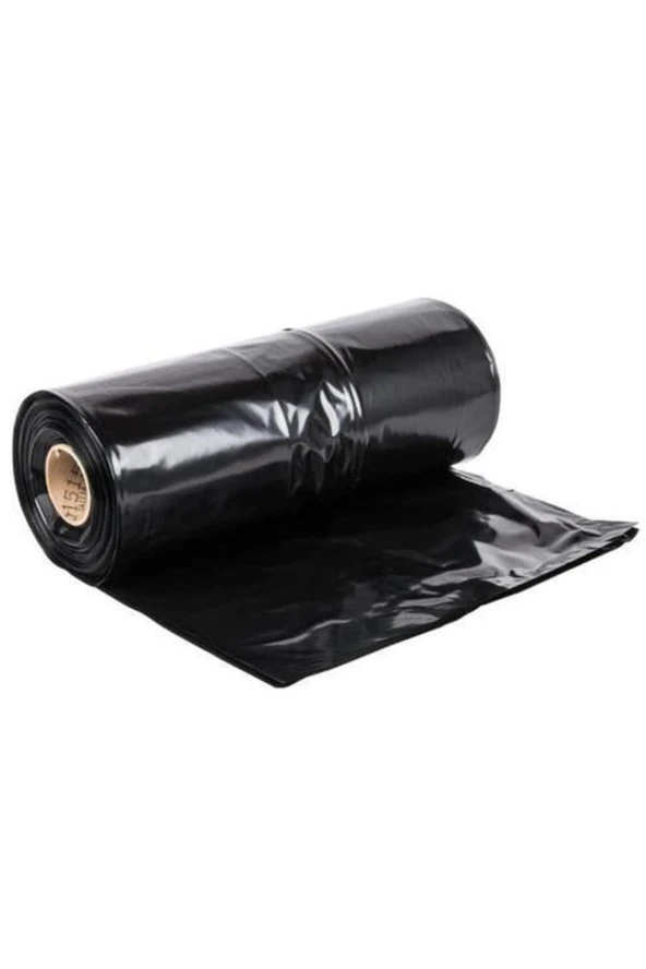 Endüstriyel Jumbo Çöp Torbası Poşeti - 2 Kat - Siyah - 500 Gr. - 80 X 110 Cm. / Koli - 3