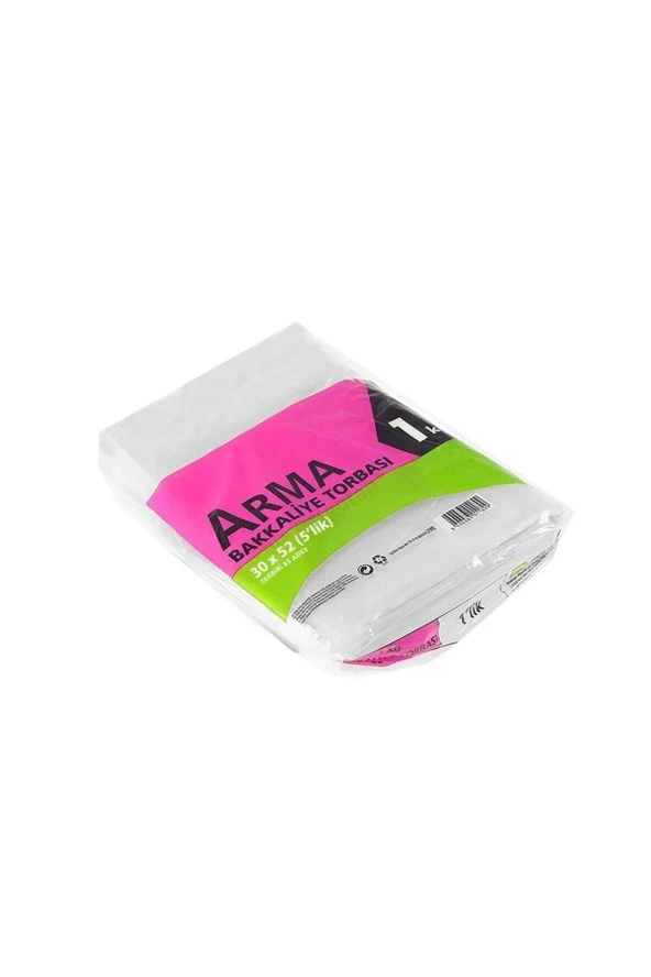 Xxxmük Plastik Şeffaf Bakkaliye Poşeti 30 X 52cm (5 Kiloluk) 1kg