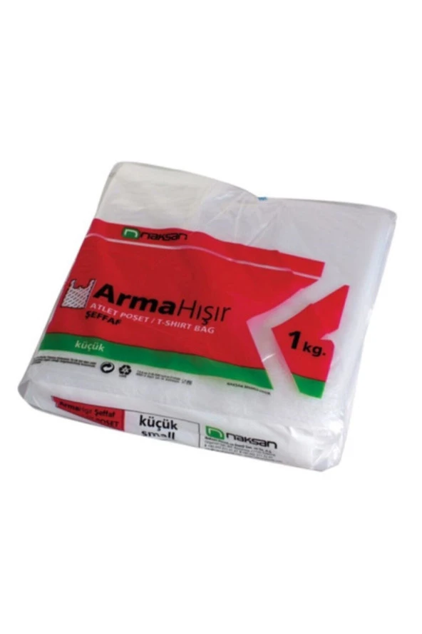 Hışır Atlet Poşet Küçük Şeffaf 1kg